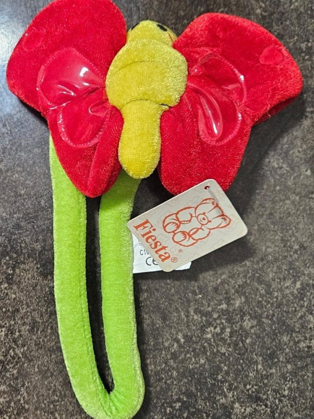 Fiesta Plushland Vintage Butterfly Bendable Plush Year 2000 Sealed Away